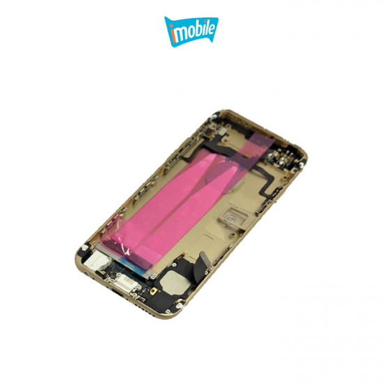iPhone 6S Compatible Back Cover Full Assembly Gold - 2395 (2395) iPhone 6S Compatible Back Cover Full Assembly Gold