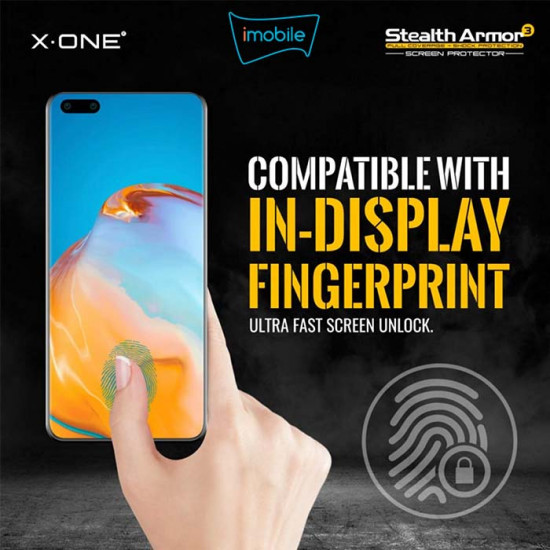 X-One Samsung Galaxy S21 Ultra Stealth Armor Screen Protector (7628) X-One Samsung Galaxy S21 Ultra Stealth Armor Screen Protector